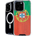 Portugal Flag Distressed iPhone 16 Pro MagSafe Case