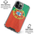 Portugal Flag Distressed iPhone 16 Pro Max Clear Case