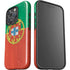 Portugal Flag Distressed iPhone 16 Pro Max Impact Case