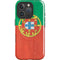 Portugal Flag Distressed iPhone 16 Pro Max Magsafe Impact Case