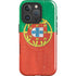 Portugal Flag Distressed iPhone 16 Pro Max Magsafe Impact Case
