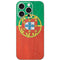 Portugal Flag Distressed iPhone 16 Pro Skin