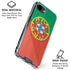 Portugal Flag Distressed iPhone 16e Clear Case