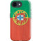 Portugal Flag Distressed iPhone 16e Impact Case