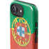 Portugal Flag Distressed iPhone 16e Impact Case