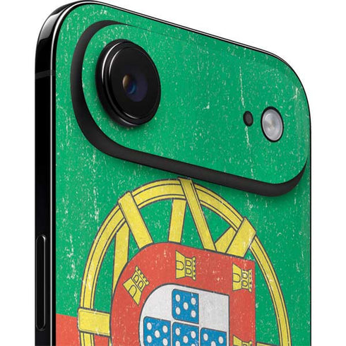 Portugal Flag Distressed iPhone 17 Air Skin