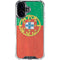 Portugal Flag Distressed iPhone 17 Clear Case
