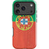 Portugal Flag Distressed iPhone 17 Pro Impact Case