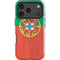 Portugal Flag Distressed iPhone 17 Pro Max Impact Case