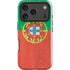 Portugal Flag Distressed iPhone 17 Pro Max Impact Case