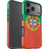 Portugal Flag Distressed iPhone 17 Pro Max Impact Case