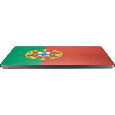Portugal Flag Distressed Surface Laptop 7 13.8in Skin