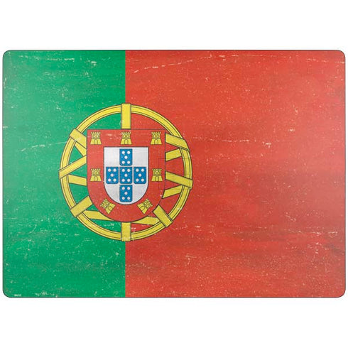 Portugal Flag Distressed Surface Laptop 7 15in Skin