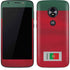 Portugal Soccer Flag Moto E5 Play Skin
