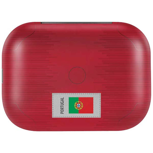 Portugal Soccer Flag Amazon Echo Buds Skin