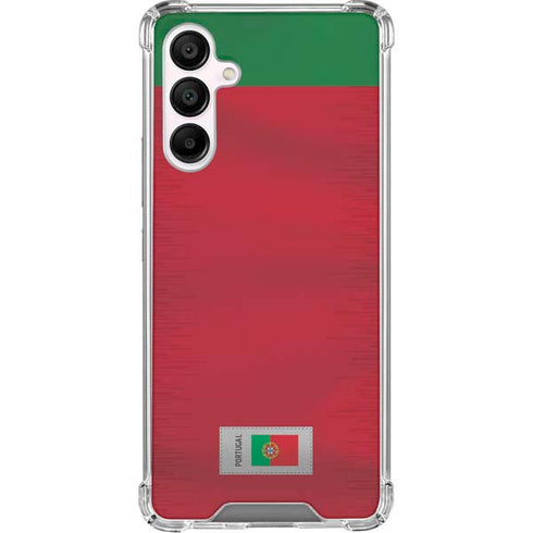 Portugal Soccer Flag Galaxy A16 5G Clear Case