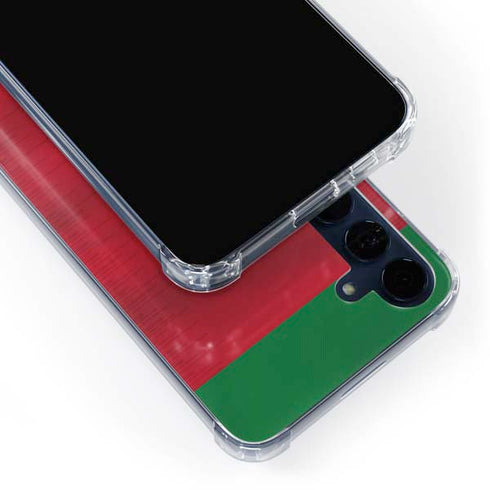 Portugal Soccer Flag Galaxy A55 5G Clear Case