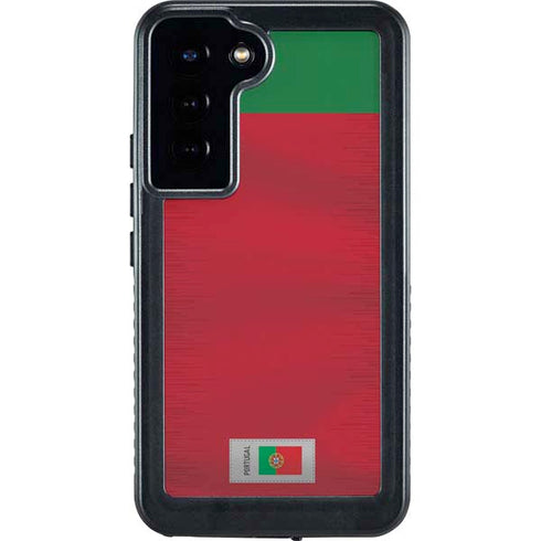 Portugal Soccer Flag Galaxy S24 Plus Waterproof Case