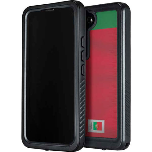 Portugal Soccer Flag Galaxy S24 Plus Waterproof Case