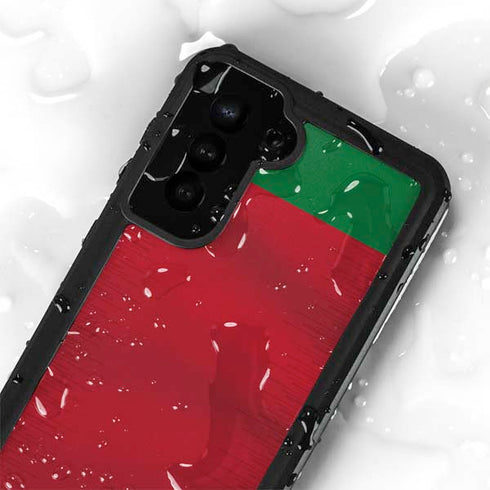 Portugal Soccer Flag Galaxy S24 Plus Waterproof Case