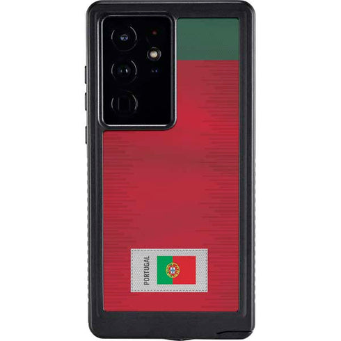 Portugal Soccer Flag Galaxy S24 Ultra Waterproof Case