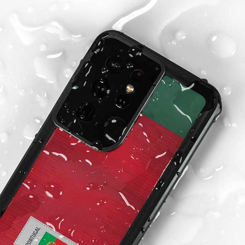 Portugal Soccer Flag Galaxy S24 Ultra Waterproof Case