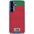 Portugal Soccer Flag Galaxy S25 FE Clear Case