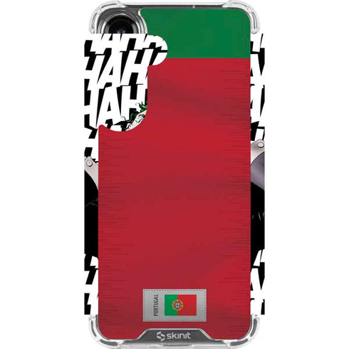 Portugal Soccer Flag Galaxy S26 Clear Case