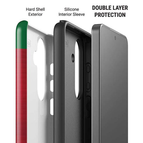 Portugal Soccer Flag Galaxy S26 Plus Impact Case
