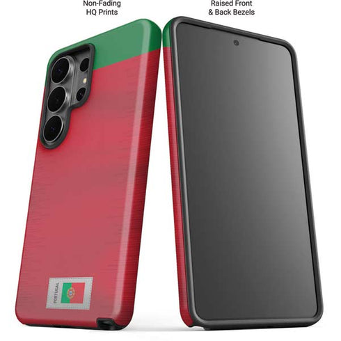 Portugal Soccer Flag Galaxy S26 Ultra Impact Case