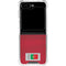 Portugal Soccer Flag Galaxy Z Flip6 Clear Case