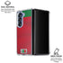 Portugal Soccer Flag Galaxy Z Fold7 Clear Case