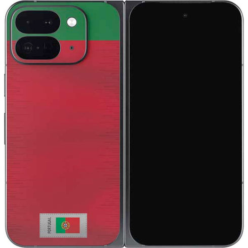 Portugal Soccer Flag Google Pixel 9 Pro Fold Skin