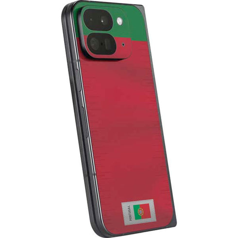 Portugal Soccer Flag Google Pixel 9 Pro Fold Skin
