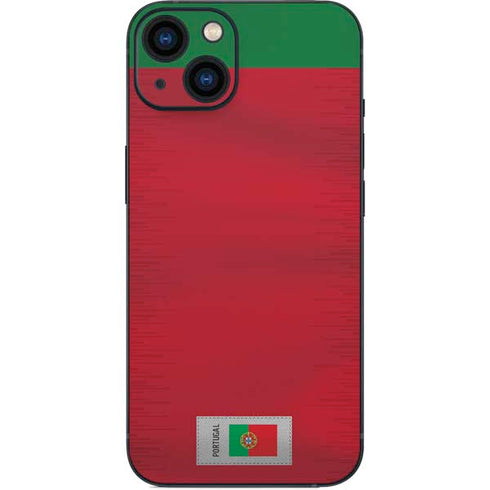 Portugal Soccer Flag iPhone 15 Skin