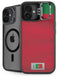 Portugal Soccer Flag iPhone 16 Kickstand Case
