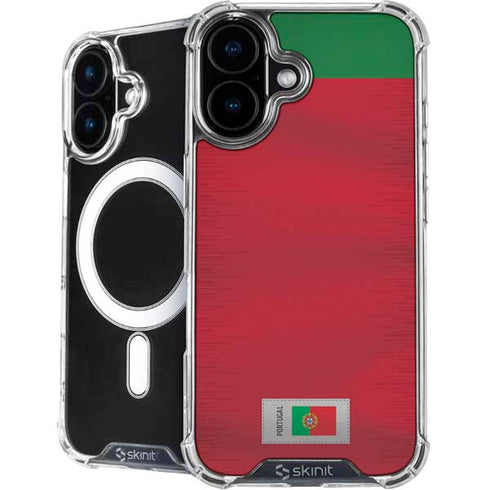 Portugal Soccer Flag iPhone 16 MagSafe Case