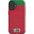 Portugal Soccer Flag iPhone 16 Plus Impact Case