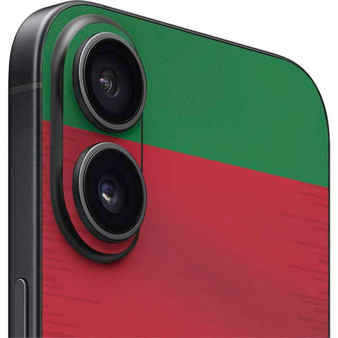 Portugal Soccer Flag iPhone 16 Plus Skin
