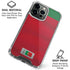 Portugal Soccer Flag iPhone 16 Pro Clear Case
