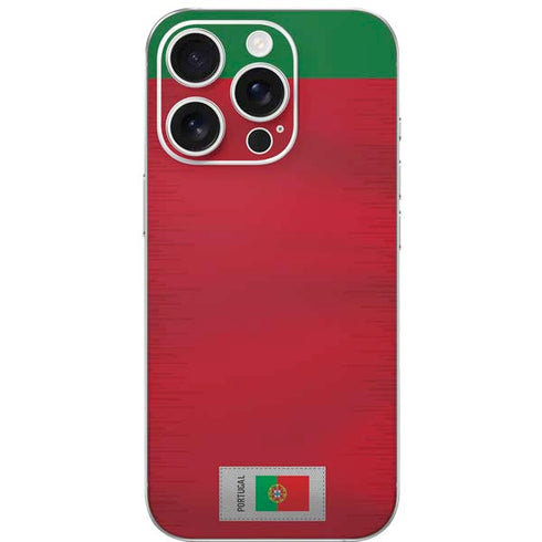 Portugal Soccer Flag iPhone 16 Pro Skin