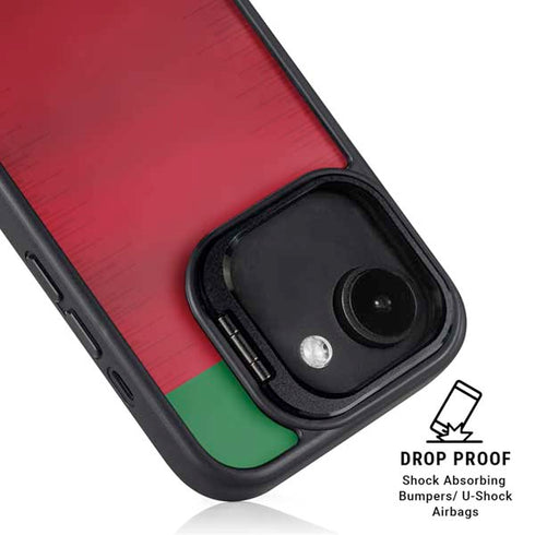 Portugal Soccer Flag iPhone 16e Kickstand Case