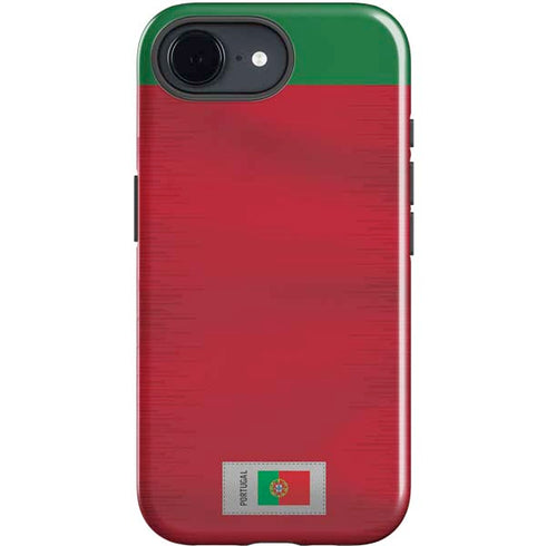 Portugal Soccer Flag iPhone 16e Impact Case
