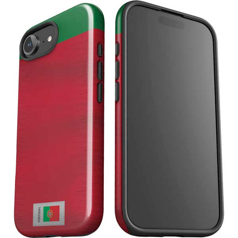 Portugal Soccer Flag iPhone 16e Impact Case