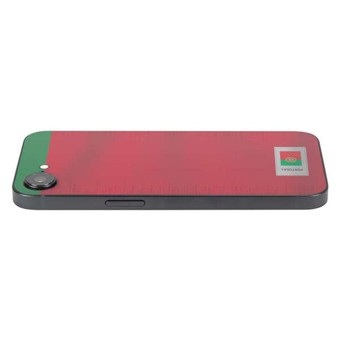 Portugal Soccer Flag iPhone 16e Skin