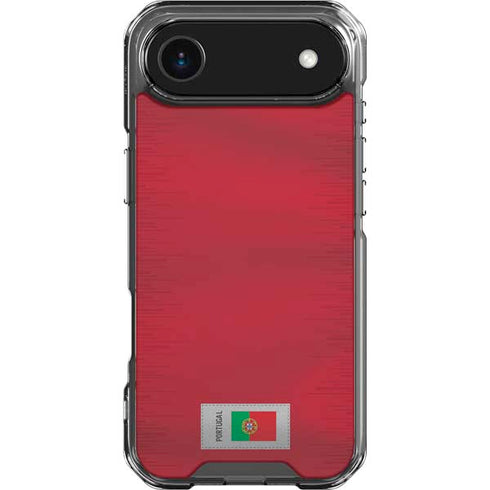 Portugal Soccer Flag iPhone 17 Air Clear Case