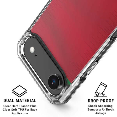Portugal Soccer Flag iPhone 17 Air Clear Case