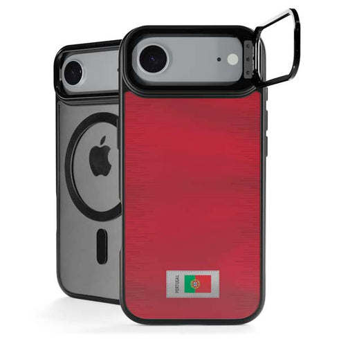 Portugal Soccer Flag iPhone 17 Air Kickstand Case