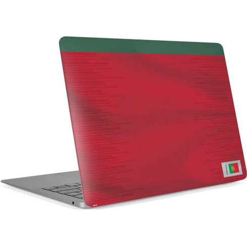 Portugal Soccer Flag Apple MacBook Air Skin