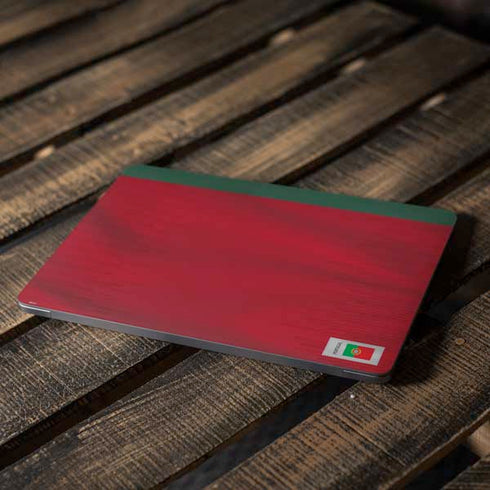 Portugal Soccer Flag Apple MacBook Air Skin